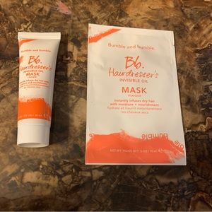 New Bumble and Bumble Hairdresser’s Invisible Oil Mask Travel Set